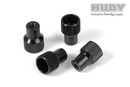 ALU NUT FOR 1/5 ON-ROAD SET-UP SYSTEM (4) DY109560