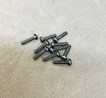 M3 x 12mm Button Head Alloy Screw - Black (10) GR2021