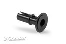 ALU T6 DIFF LONG OUTPUT SHAFT - HARD COATED - BLACK XR305012-K