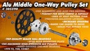 ALU MIDDLE ONE-WAY PULLEY SET XR305590