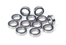BALL-BEARING 10x15x4 RUBBER SEALED - OIL (12) XR309055
