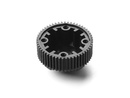 COMPOSITE GEAR DIFFERENTIAL CASE WITH PULLEY 53T - LCG - NARROW - GRAPHITE XR324955-G