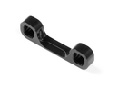 ALU REAR LOWER 1-PIECE SUSPENSION HOLDER - FRONT - BLACK - RF XR333714