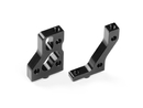 ALU RADIO PLATE MOUNTS - BLACK - SWISS 7075 T6 (L+R) XR336234