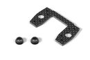 GRAPHITE CENTER DIFF MOUNTING PLATE XR354057
