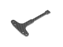 XB4'22 GRAPHITE CHASSIS T-BRACE - FRONT - 2.2MM XR361289