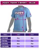 HUDY T-SHIRT - SKY BLUE (L)