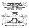 ALU C-HUB SUSPENSION OPTION SET, COMPLETE F+R