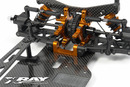 T4 ALU LOWER REAR SUSPENSION HOLDER - ORANGE