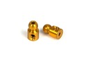 ALU 4.9MM BALL END - ORANGE (2) --- Replaced with #303431-K