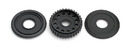 DIFF PULLEY 34T WITH LABYRINTH DUST COVERS