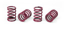 XRAY SPRING-SET D=1.8 (33 LB) PURPLE - MEDIUM-HARD (4) --- Replaced with #348283