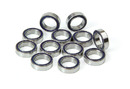 BALL-BEARING 10x15x4 RUBBER SEALED - OIL (12)