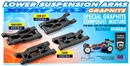 COMPOSITE SUSPENSION ARM FRONT LOWER - GRAPHITE