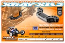 COMPOSITE REAR ROLL-CENTER HOLDER - DIRT EDITION - HARD