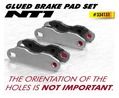 GLUED BRAKE PAD SET - ULTRA-EFFICIENT (2)