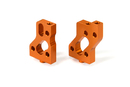 ALU RADIO PLATE MOUNTS (L+R) - SWISS 7075 T6 - ORANGE