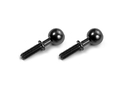 ALU PIVOT BALL 13.7 MM WITH STEEL SCREW (2)