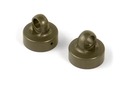 ALU SHOCK CAP NUT - BLACK COATED (2)