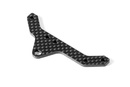 X10'16 REAR POD UPPER PLATE - GRAPHITE 2.5MM